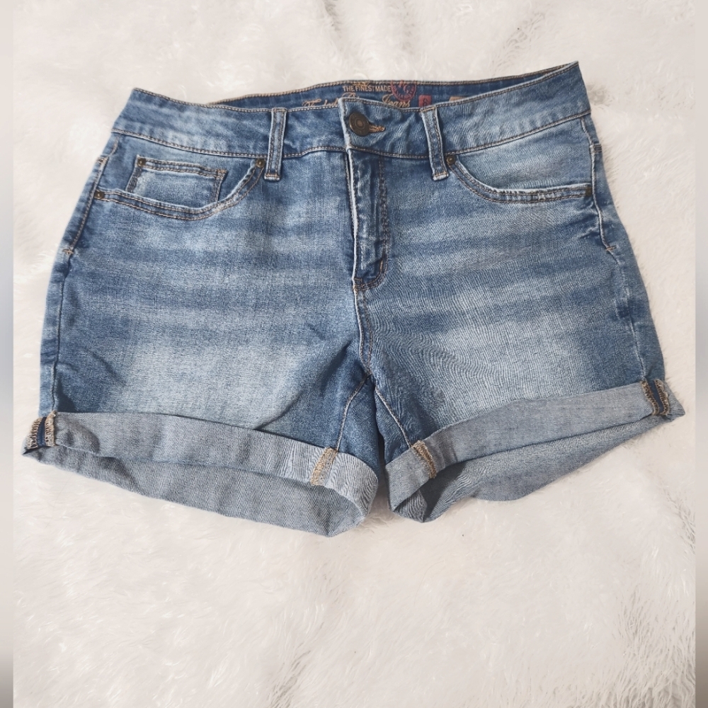 Faded Glory Women's Frayed Denim Shorts